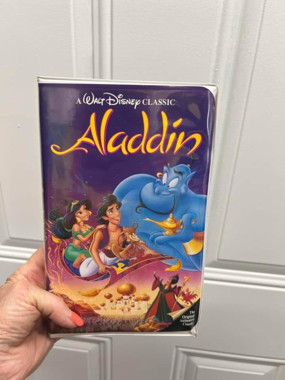 Walt Disney Classic Aladdin VHS - Purple Cover